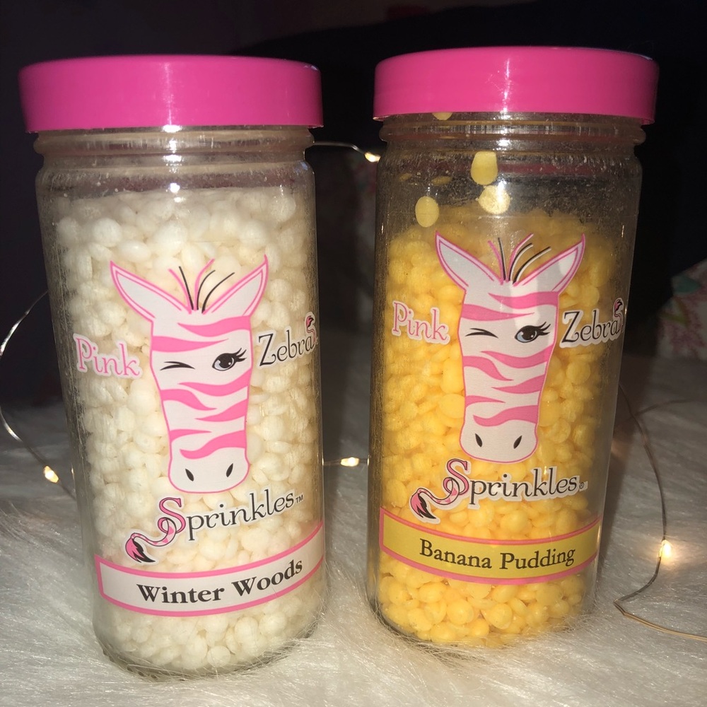 Pink Zebra sprinkles *READ DESCRIPTION*